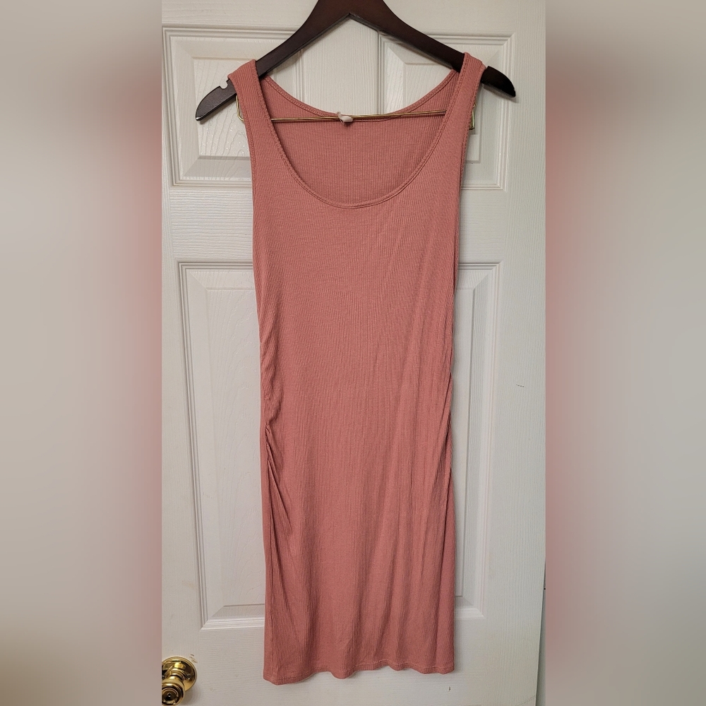 Pink Blush Maternity Dress